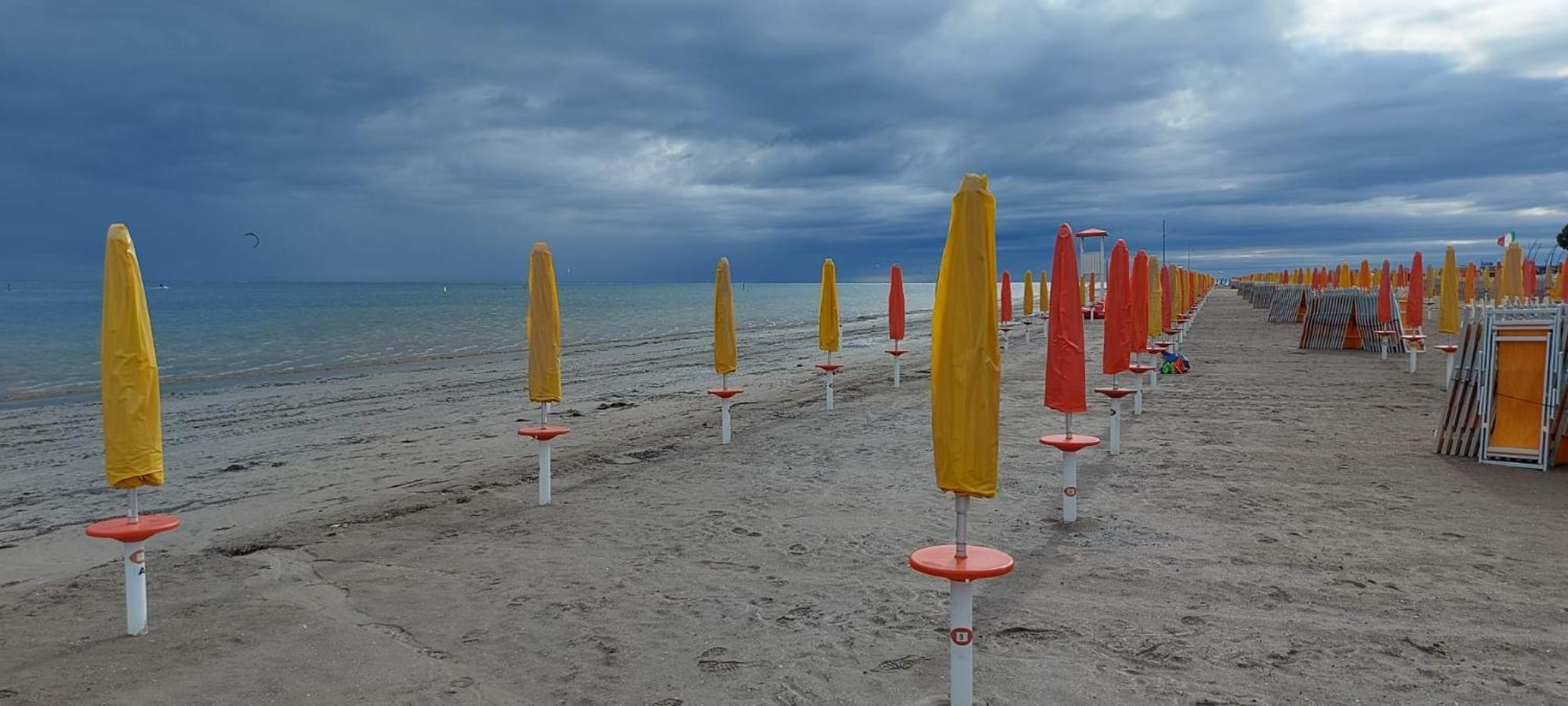 Seaview Beach Front Grado Pineta Andromeda Quarto foto